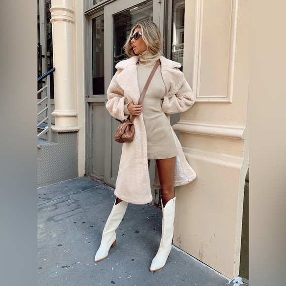 Princess Polly Leah Teddy Coat - Picture 3 of 7